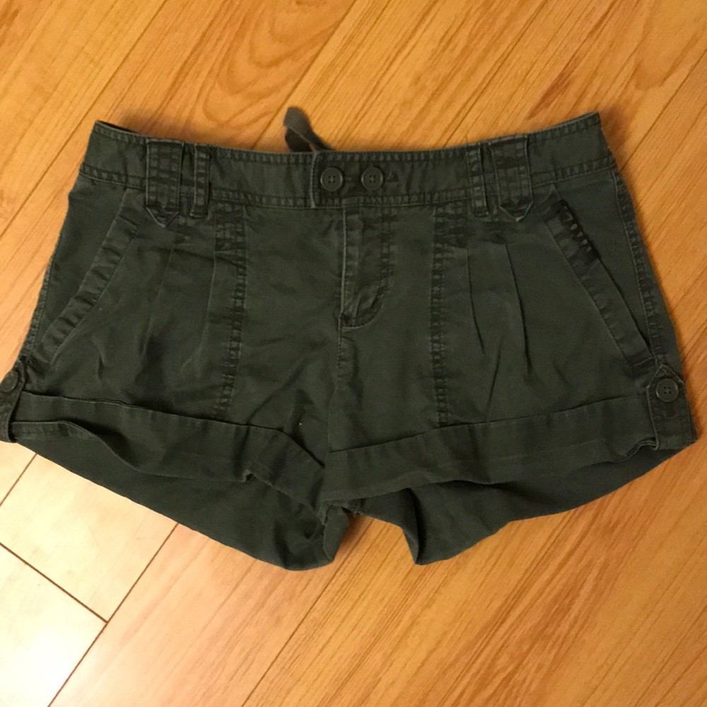 Dark green shorts